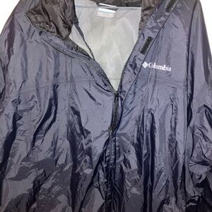 Columbia Black Jacket with Mesh Lining